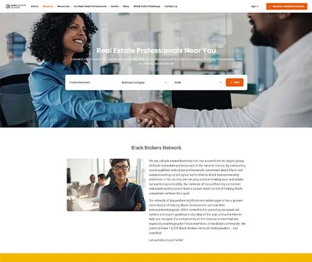 Black Brokers Network website