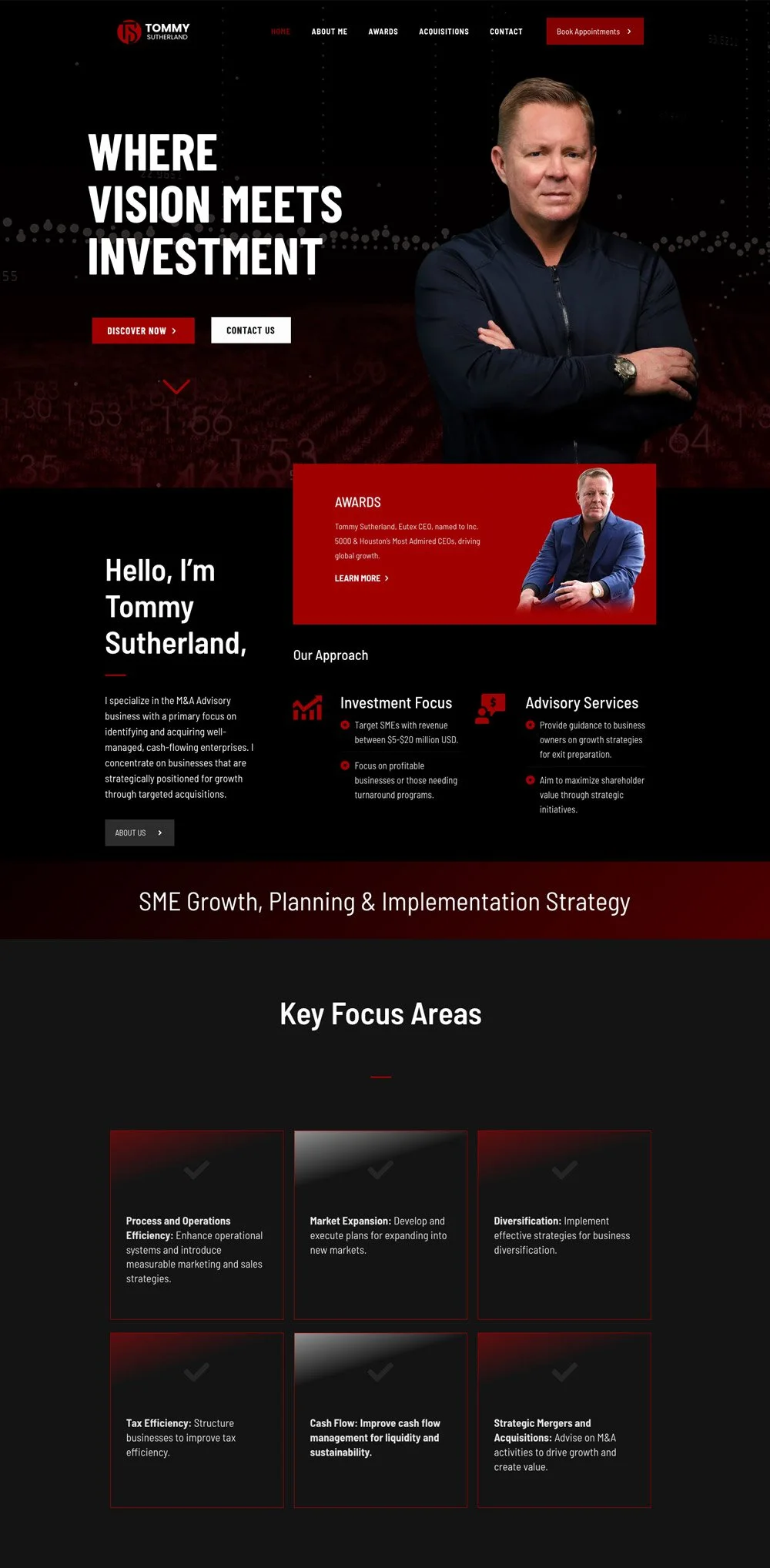 Tommy Sutherland website